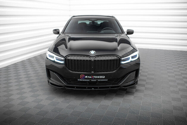 Frontlippe V.1 passend für BMW 7 G11 / G12 FL schwarz Hochglanz