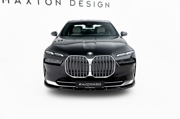 Frontlippe V.1 passend für BMW 7 G70 schwarz Hochglanz