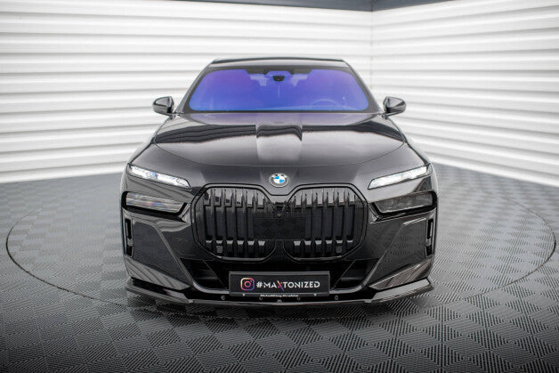 Frontlippe V.1 passend für BMW 7 M-Paket / M760e / i7 M-Paket G70 schwarz Hochglanz