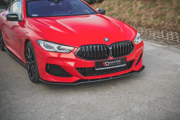 Frontlippe V.1 passend für BMW 8 Coupe G15 / 8 Gran Coupe M Paket G16 schwarz Hochglanz
