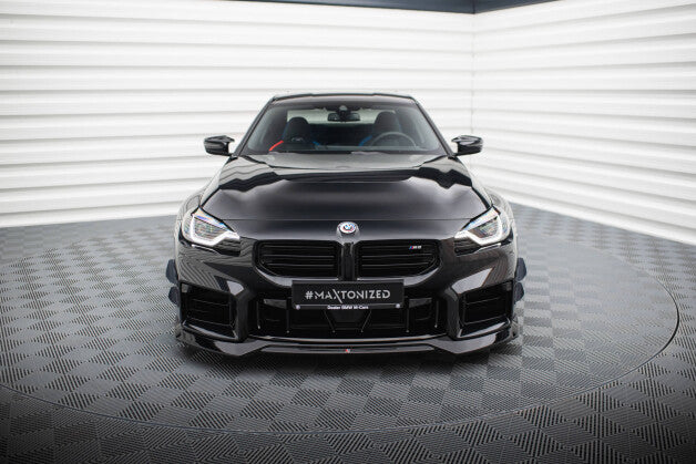 Frontlippe V.1 passend für BMW M2 G87 schwarz Hochglanz