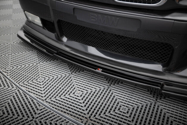 Frontlippe V.1 passend für BMW M3 / 3 M-Paket E36 Coupe schwarz Hochglanz