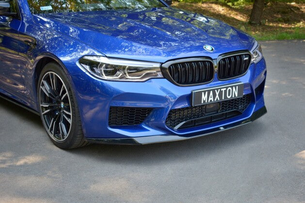 Frontlippe V.1 passend für BMW M5 F90 schwarz Hochglanz