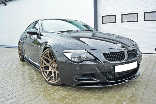 Frontlippe V.1 passend für BMW M6 E63 schwarz Hochglanz