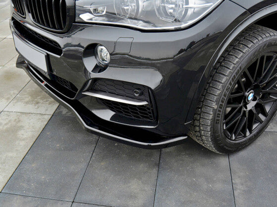 Frontlippe V.1 passend für BMW X5 F15 M Paket schwarz Hochglanz