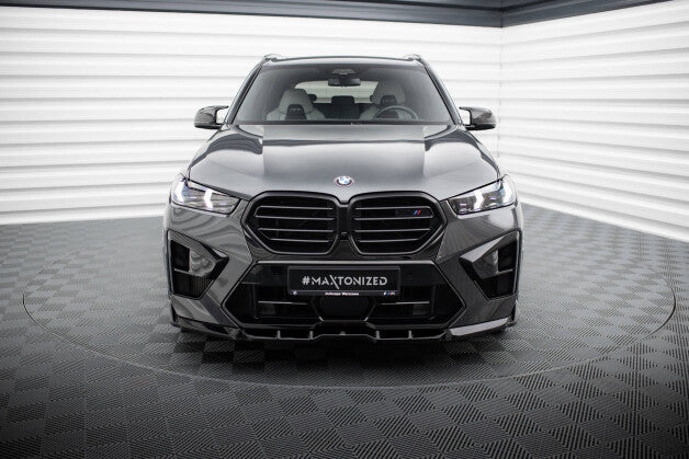 Frontlippe V.1 passend für BMW X5 M F95 FL schwarz Hochglanz