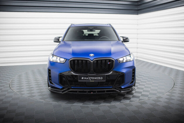 Frontlippe V.1 passend für BMW X5 M-Paket G05 FL schwarz Hochglanz