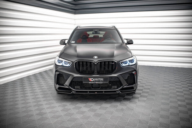 Frontlippe V.1 passend für BMW X5M F95 schwarz Hochglanz