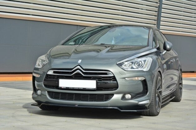 Frontlippe V.1 passend für Citroen DS5 schwarz Hochglanz