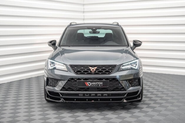 Frontlippe V.1 passend für CUPRA Ateca Mk1 schwarz Hochglanz