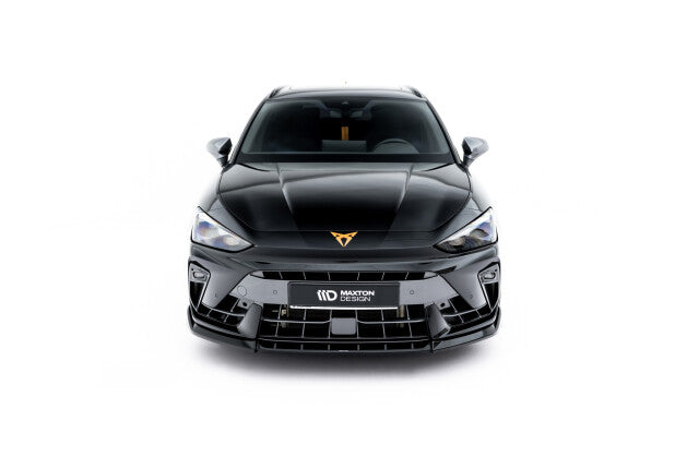 Frontlippe V.1 passend für CUPRA Leon ST / Hatchback Mk1 FL schwarz Hochglanz