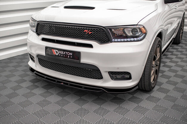 Frontlippe V.1 passend für Dodge Durango RT / SRT Mk3 FL schwarz Hochglanz