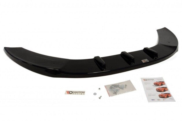 Frontlippe V.1 passend für Fiat Grande Punto ABARTH schwarz Hochglanz