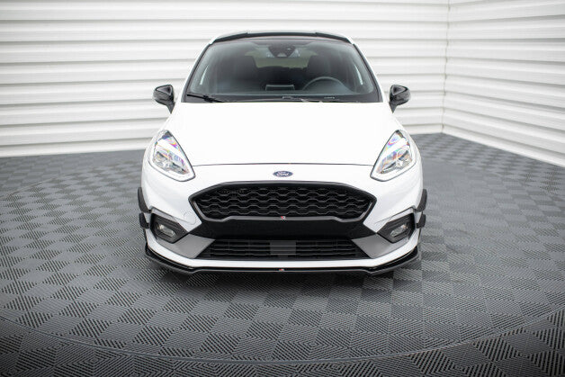 Frontlippe V.1 passend für Ford Fiesta Mk8 ST / ST-Line schwarz Hochglanz
