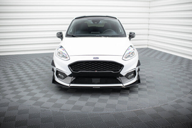 Frontlippe V.1 passend für Ford Fiesta Mk8 ST / ST-Line schwarz matt