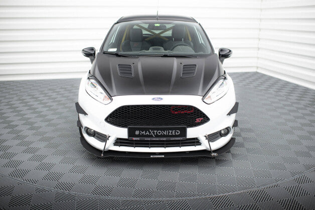 Frontlippe V.1 passend für Ford Fiesta ST Mk7 FL schwarz matt