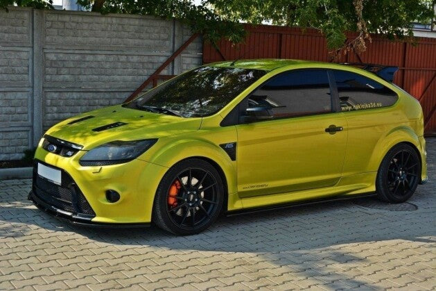 Frontlippe V.1 passend für Ford Focus RS Mk2 schwarz Hochglanz