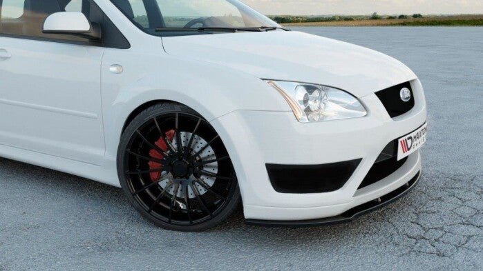 Frontlippe V.1 passend für Ford Focus ST Mk2 schwarz Hochglanz