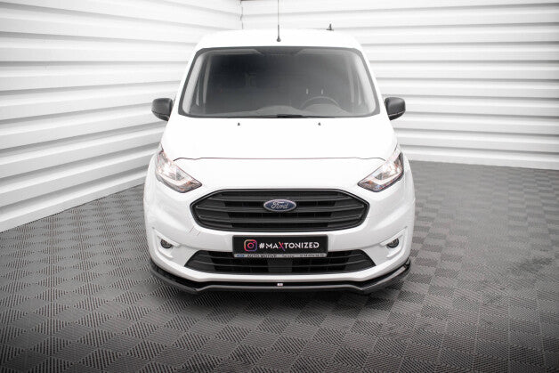 Frontlippe V.1 passend für Ford Transit Connect Mk2 FL schwarz Hochglanz