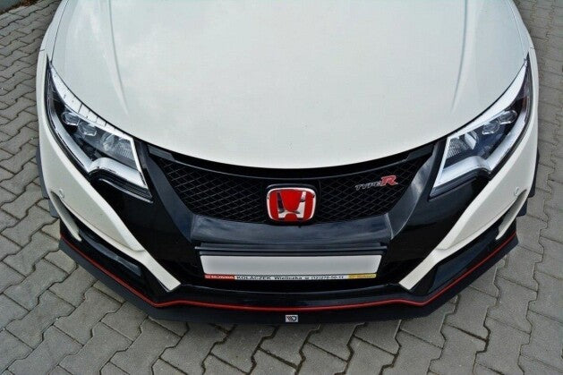 Frontlippe V.1 passend für Honda Civic IX TYPE R schwarz matt