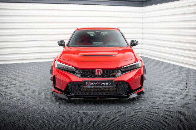 Frontlippe V.1 passend für Honda Civic Type-R Mk 11 schwarz Hochglanz