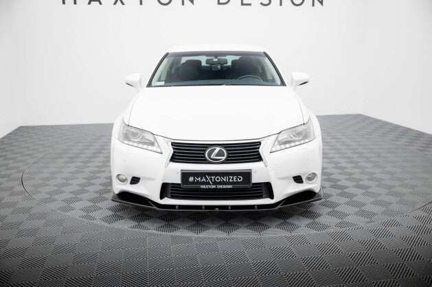 Frontlippe V.1 passend für Lexus GS Mk4 (L10) schwarz Hochglanz