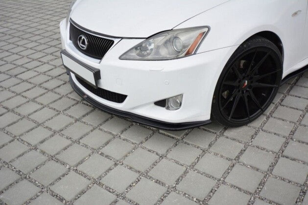 Frontlippe V.1 passend für Lexus IS Mk2 schwarz Hochglanz