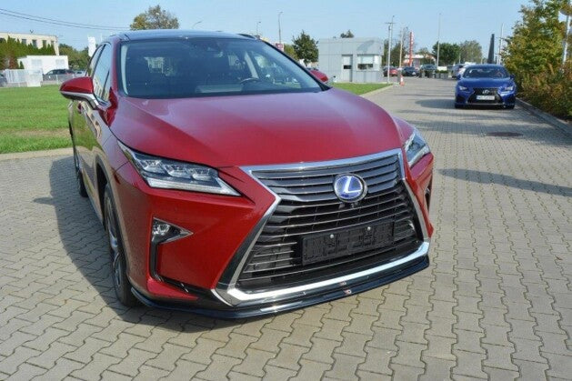 Frontlippe V.1 passend für Lexus RX Mk4 schwarz Hochglanz