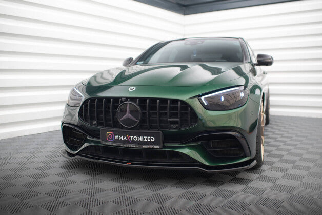 Frontlippe V.1 passend für Mercedes-AMG E63 W213 FL schwarz Hochglanz