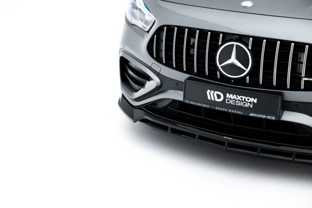 Frontlippe V.1 passend für Mercedes-AMG GLA 35 H247 FL schwarz Hochglanz