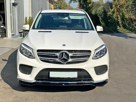 Frontlippe V.1 passend für Mercedes GLE W166 AMG-Line schwarz Hochglanz