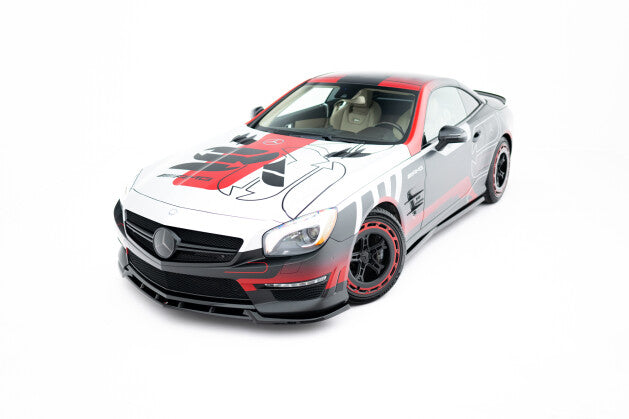 Frontlippe V.1 passend für Mercedes SL 63 AMG R231 schwarz Hochglanz