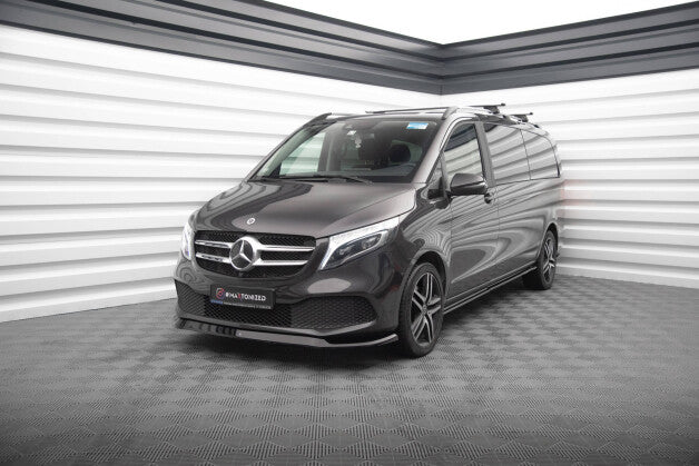 Frontlippe V.1 passend für Mercedes V-Klasse W447 FL schwarz Hochglanz