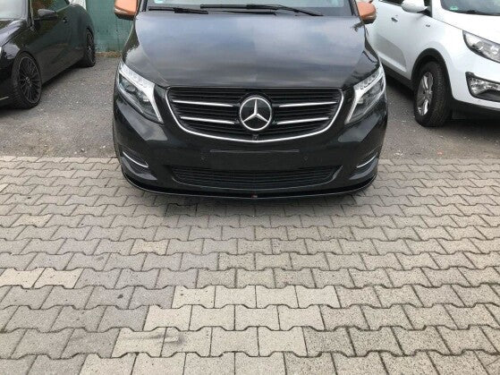 Frontlippe V.1 passend für Mercedes V-Klasse W447 schwarz Hochglanz