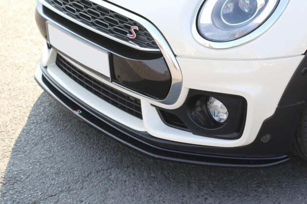 Frontlippe V.1 passend für Mini CLUBMAN S MK2 (F54) JCW schwarz Hochglanz