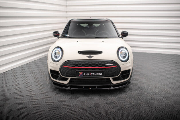 Frontlippe V.1 passend für Mini Cooper Clubman John Cooper Works F54 FL schwarz Hochglanz