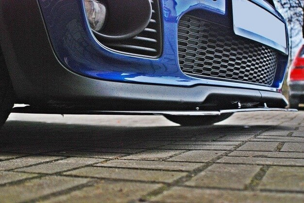 Frontlippe V.1 passend für Mini Cooper R56 JCW schwarz Hochglanz