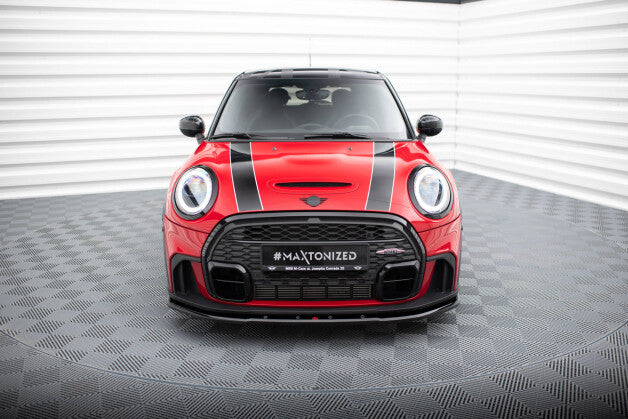 Frontlippe V.1 passend für Mini Cooper S John Cooper Works F56 FL schwarz Hochglanz