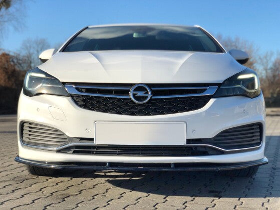Frontlippe V.1 passend für Opel Astra K OPC-LINE schwarz Hochglanz