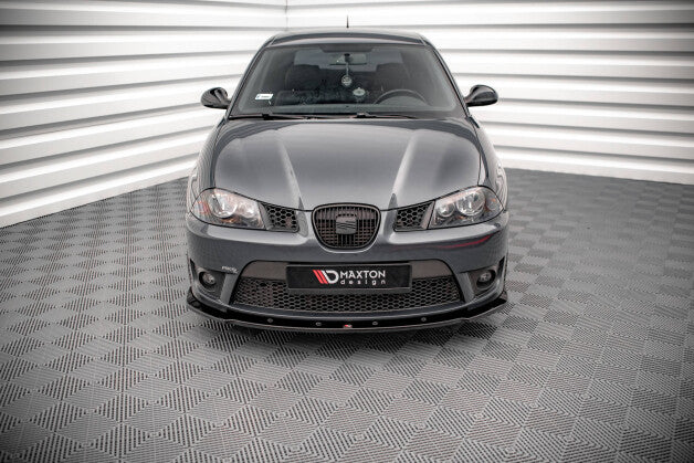 Frontlippe V.1 passend für Seat Ibiza CUPRA Mk3 schwarz Hochglanz