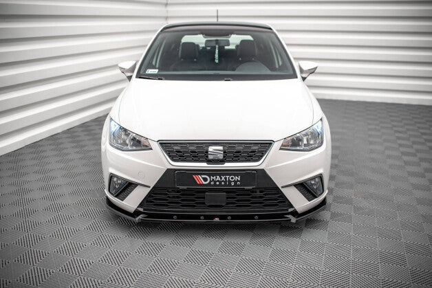 Frontlippe V.1 passend für Seat Ibiza FR/ Standard Mk5 schwarz Hochglanz