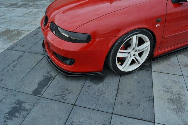 Frontlippe V.1 passend für Seat Leon Mk1 CUPRA schwarz Hochglanz