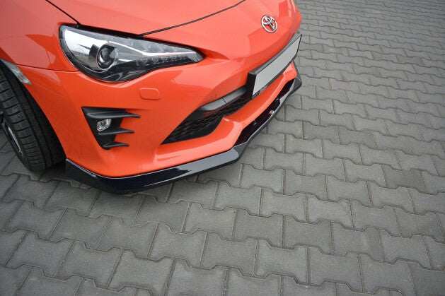 Frontlippe V.1 passend für Toyota GT86 FL schwarz Hochglanz