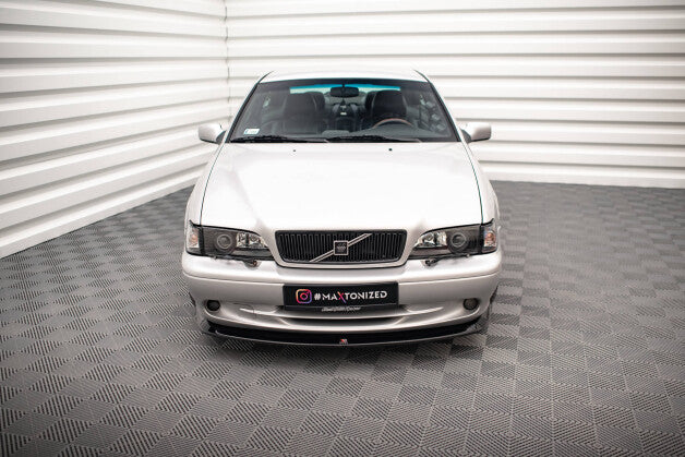 Frontlippe V.1 passend für Volvo C70 Mk1 schwarz Hochglanz