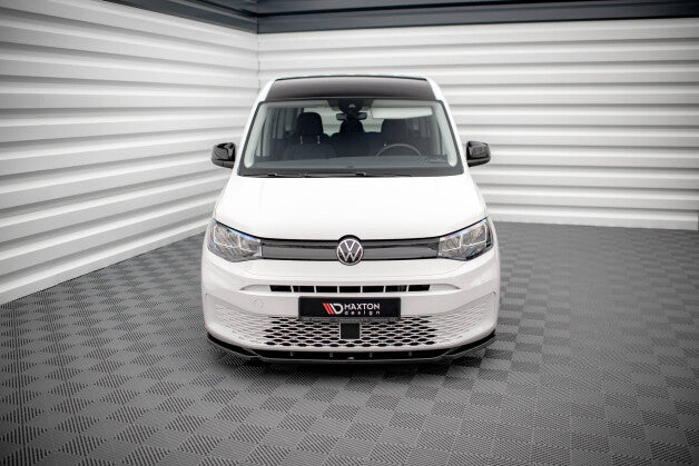Frontlippe V.1 passend für VW Caddy Mk5 schwarz Hochglanz