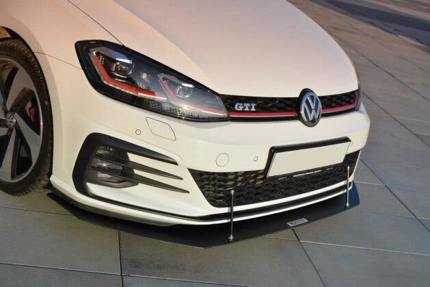 Frontlippe V.1 passend für VW Golf 7 GTI FL schwarz matt