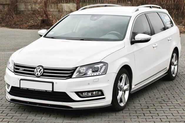 Frontlippe V.1 passend für VW Passat B7 R-Line Carbon Look