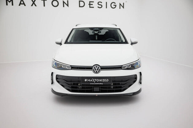 Frontlippe V.1 passend für VW Passat B9 schwarz Hochglanz