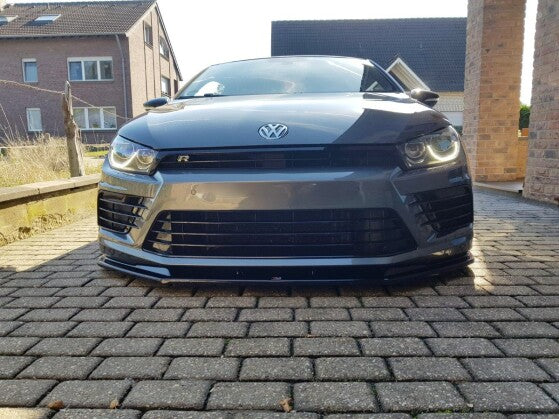 Frontlippe V.1 passend für VW Scirocco MK.3 R FL schwarz Hochglanz