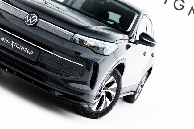 Frontlippe V.1 passend für VW Tiguan Mk3 schwarz Hochglanz